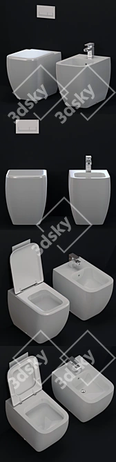 Sleek and Convenient RAC Metropolitan 3D model image 2