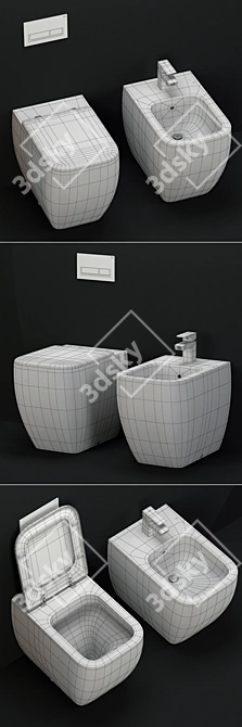 Sleek and Convenient RAC Metropolitan 3D model image 3