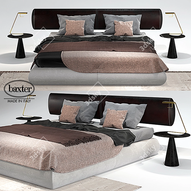 Cozy Haven Spring Bed 3D model image 1