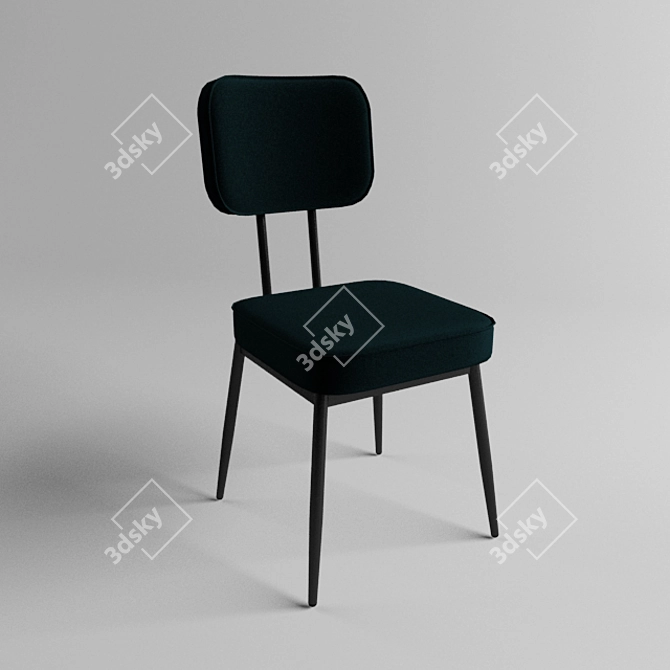 Tsinos P & Son's 475 Metal Chair 3D model image 2