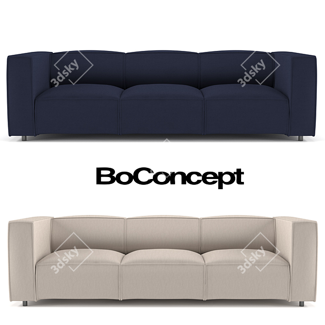 Stylish Carmo Coffee Table 3D model image 1