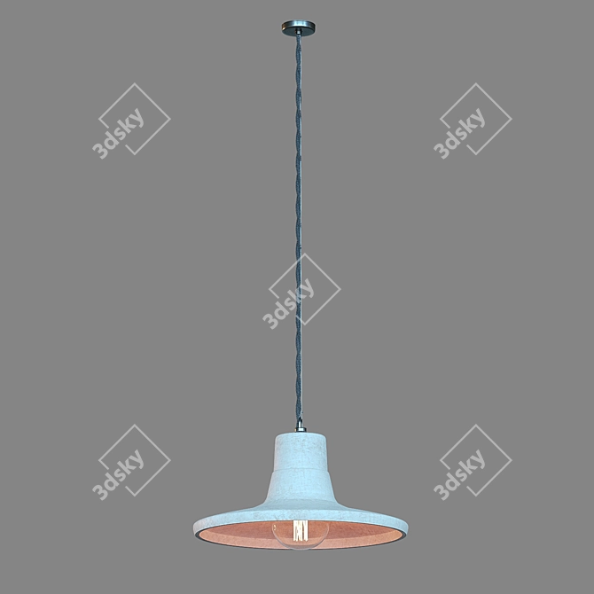 Modern Loft Lamp: Model 4508 3D model image 1