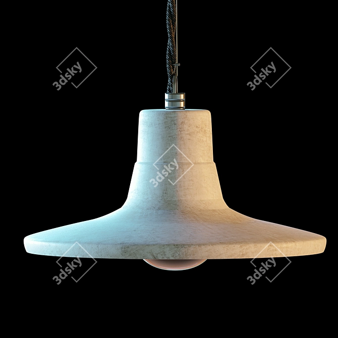 Modern Loft Lamp: Model 4508 3D model image 2