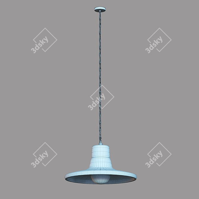 Modern Loft Lamp: Model 4508 3D model image 3