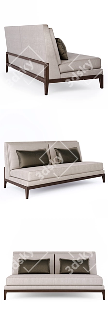 Modern Comfort: Joseph Jeup Alton Sofa 3D model image 2