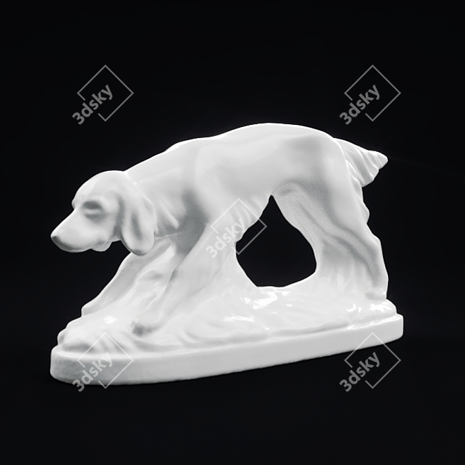 Keras 3D Gun Dog: Digital Craftsmanship 3D model image 1