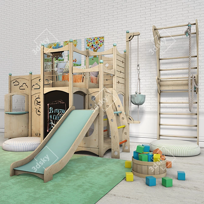 Ultimate Sports Complex: Playbed 108 & Alexandria 108 3D model image 2