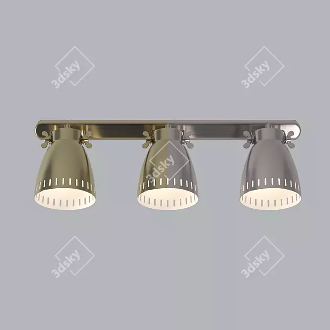 Title: Camelion New York WML-428-3 Wall Light 3D model image 2