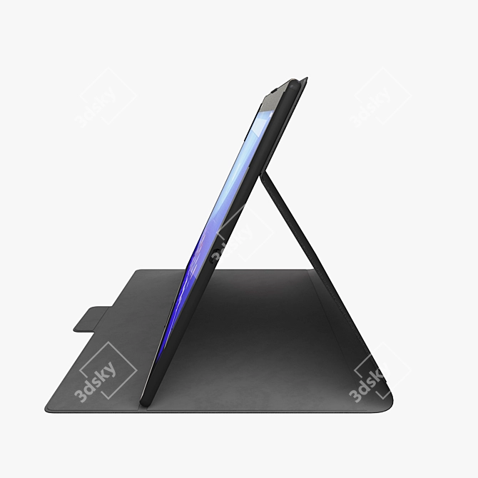 Versatile Xperia Z4 Tablet: Enhanced with Cover and Stand by Sony 3D model image 2