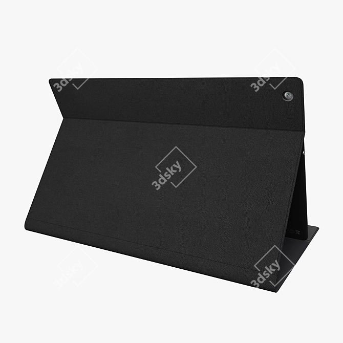 Versatile Xperia Z4 Tablet: Enhanced with Cover and Stand by Sony 3D model image 3