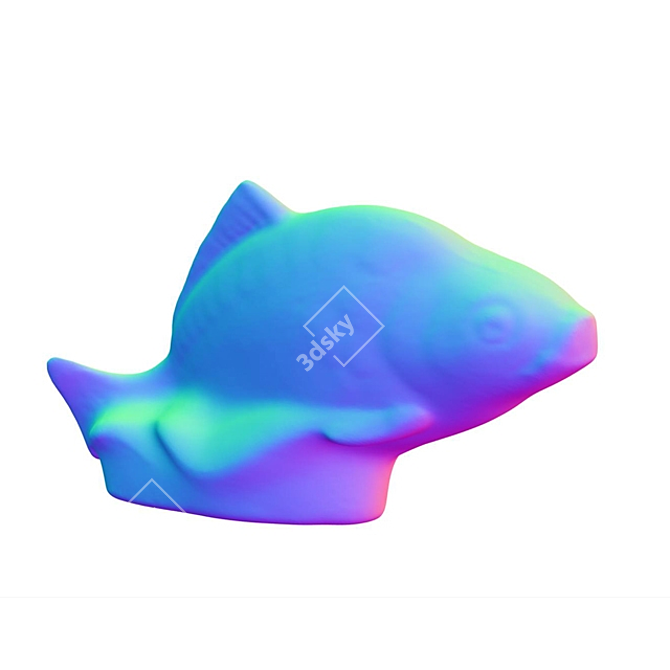 3D Carp Models 3D model image 2