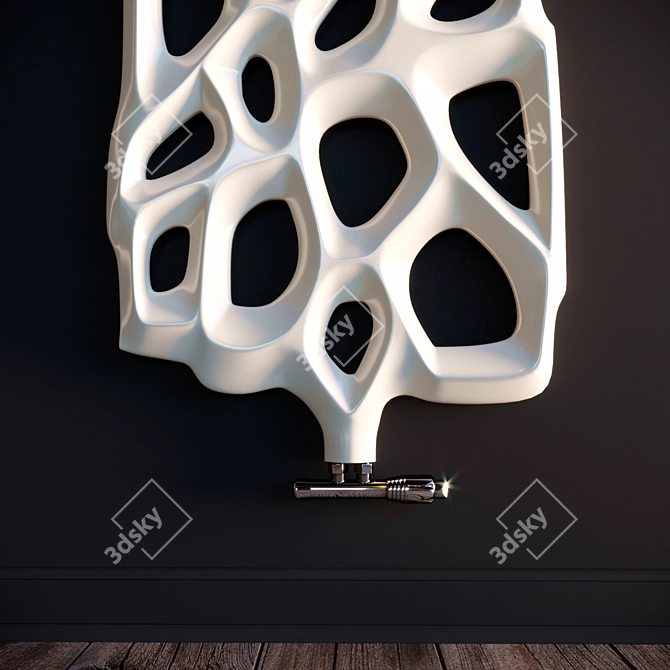  Sleek Radiator Set 3D model image 2