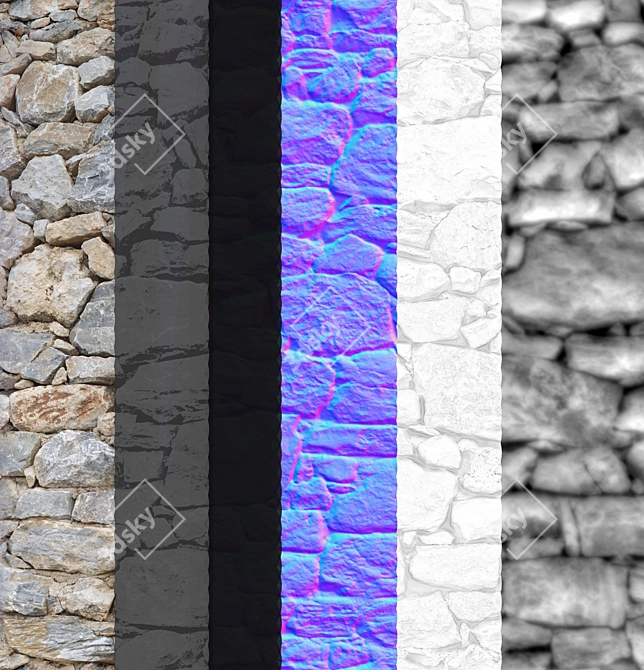 Medieval Wall Sculpture 3D model image 3
