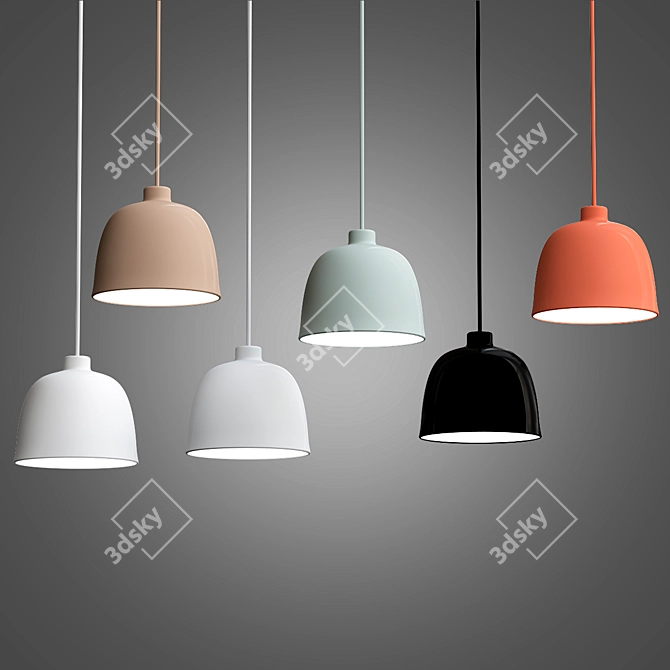 Nordic Pendant Light: Elegant Online Store 3D model image 1