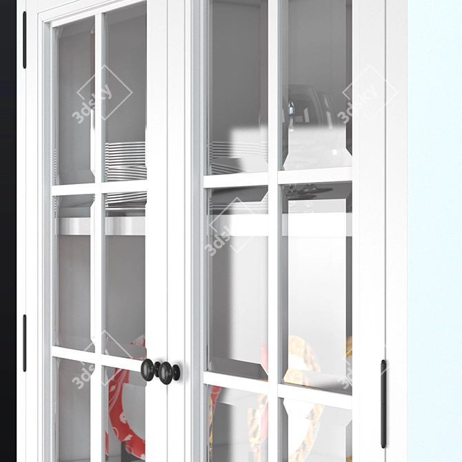 Elegant Dantone Showcase-Buffet 3D model image 3