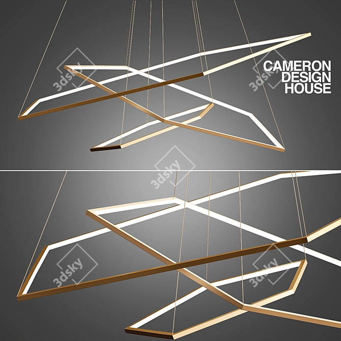 Modern Elegance: Cameron VESANTO Pendant 3D model image 1