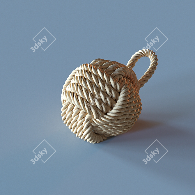 Monkey Knot Decor Set 3D model image 2