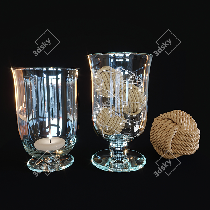 Monkey Knot Decor Set 3D model image 5
