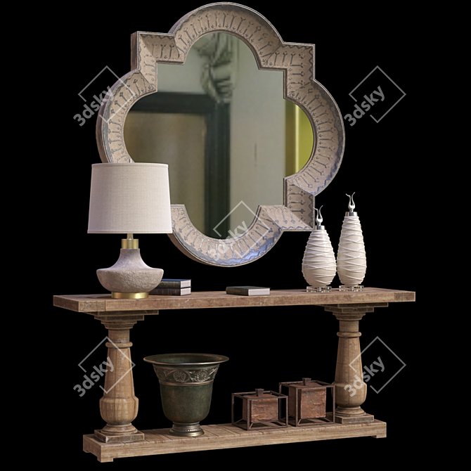 Elegant Giada and Stratford Set 3D model image 1