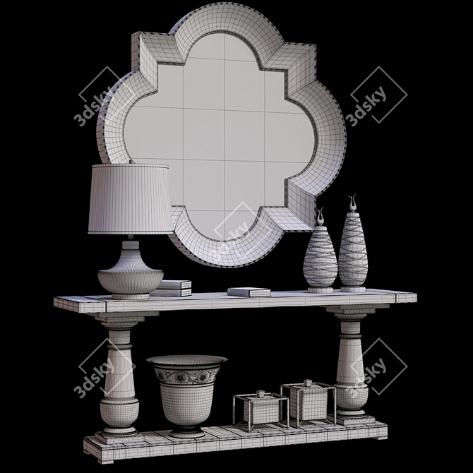 Elegant Giada and Stratford Set 3D model image 3