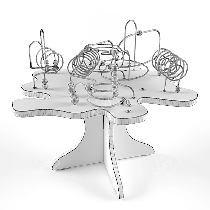 Beadstree Table: Interactive Play Module 3D model image 2