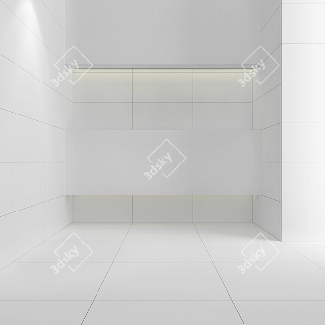 Atlas Ceramic Tiles for Modern Interiors 3D model image 3