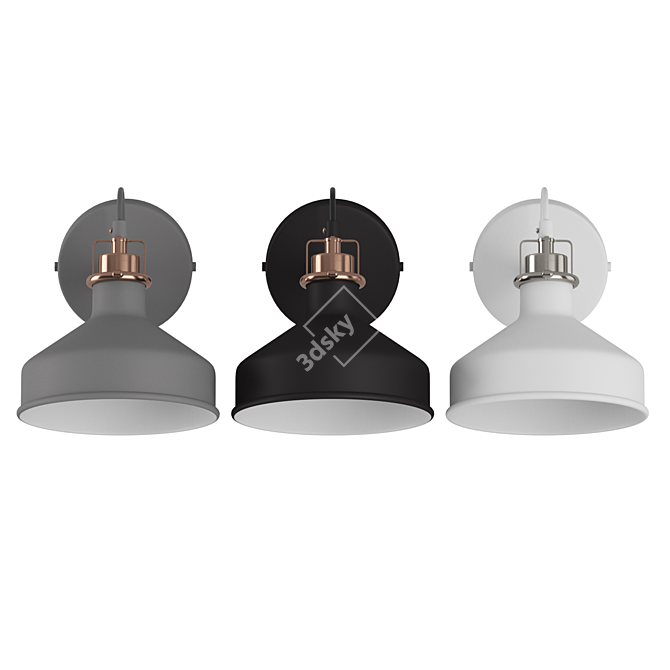 Camelion Amsterdam Wall Light 3D model image 2