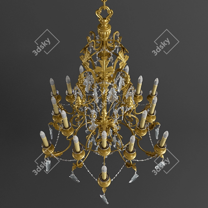 Exclusive Big Bench: Size d 640, h 2060 3D model image 2
