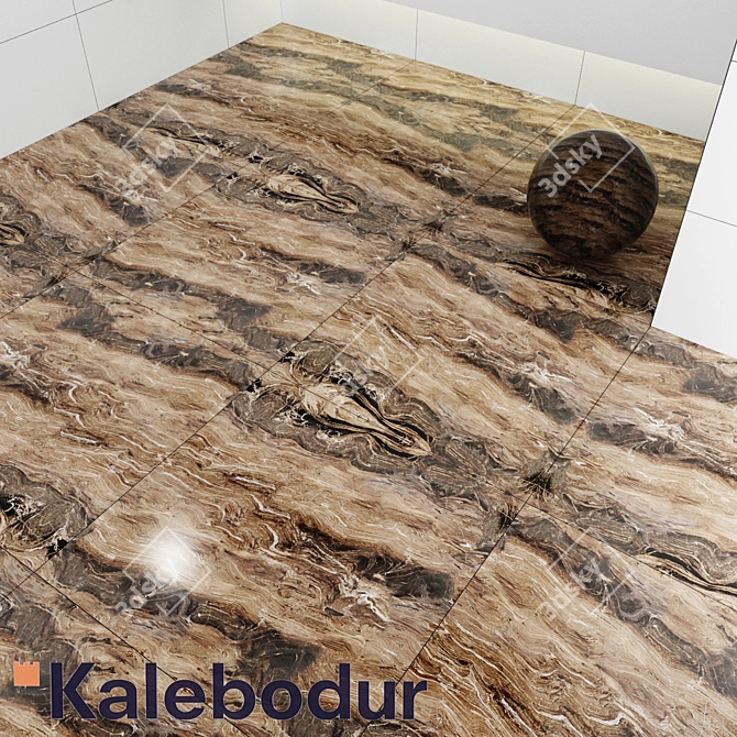 Italian Frappuccino Porcelain Tiles 3D model image 1