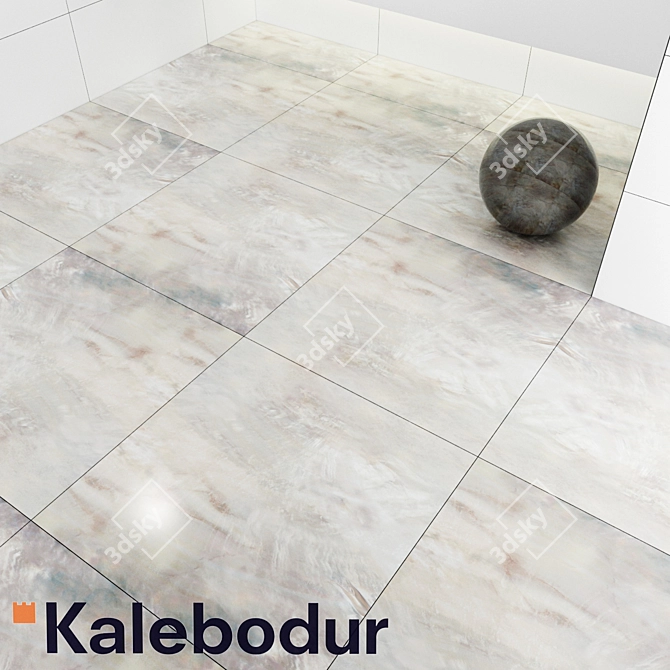 KALEBODUR JUTSU: Versatile Porcelain Tile 3D model image 1