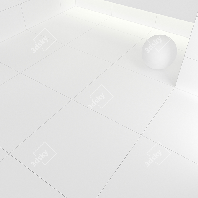 KALEBODUR JUTSU: Versatile Porcelain Tile 3D model image 2