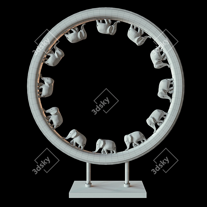 Elephant Walk: Exquisite 2013 Design 3D model image 3