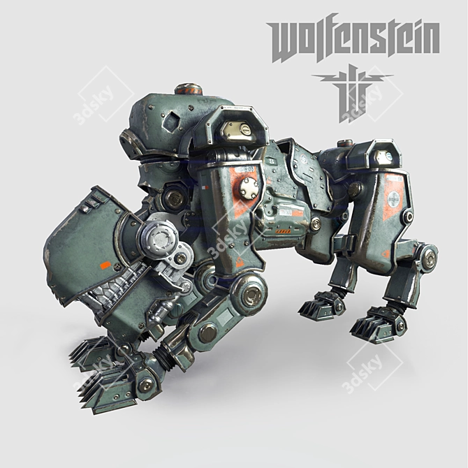 War Machine in 1960 3D model image 1
