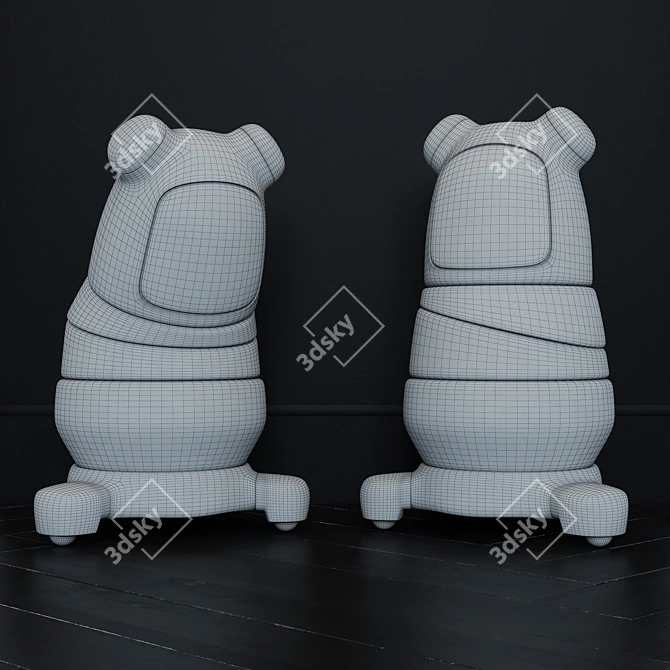RoboPal: Your Fun and Helpful Robot Buddy! 3D model image 3