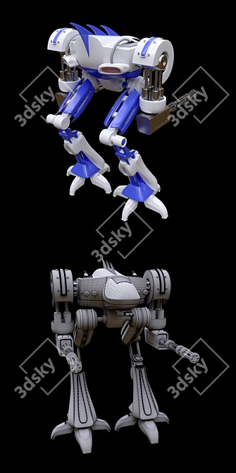RoboKid: The Ultimate Toy 3D model image 3