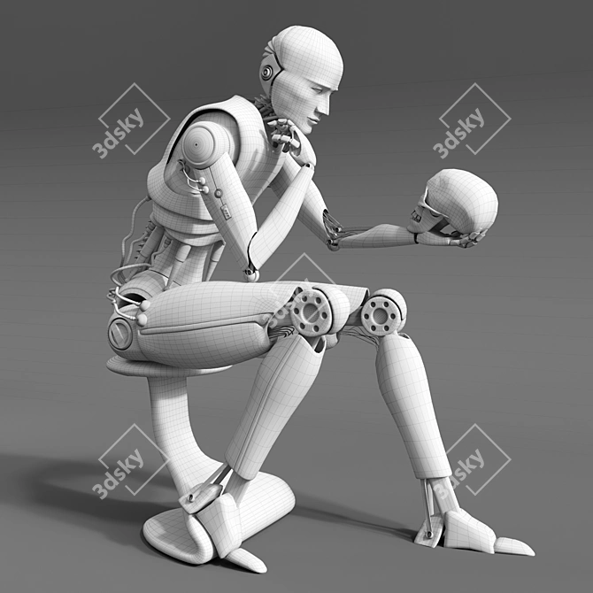 Hamlet 2049: AI Shakespeare 3D model image 3