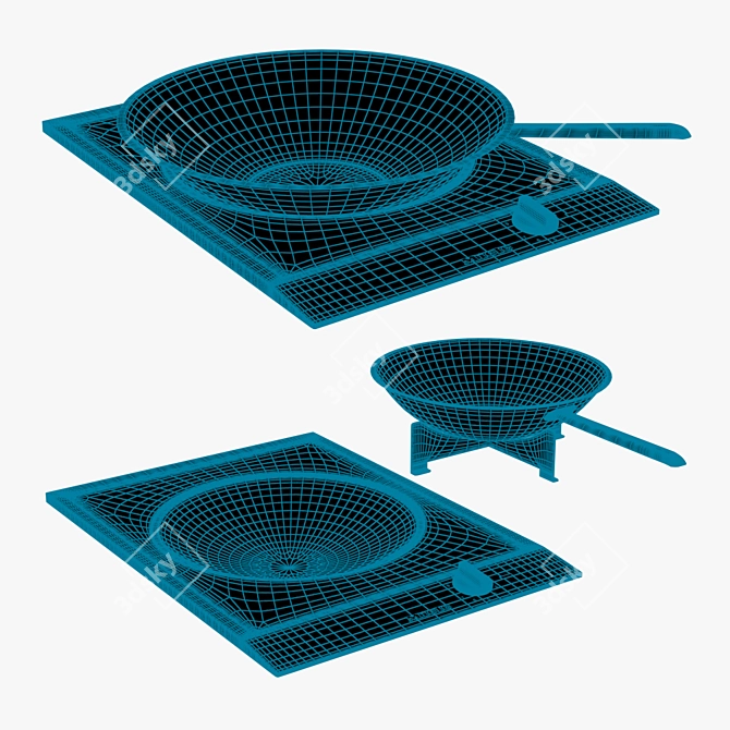 Miele ProLine CS 1223-1: Versatile Hobs & CombiSets 3D model image 3