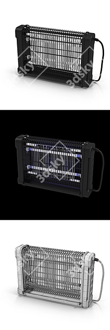 EcoZap Electric Bug Zapper 3D model image 2