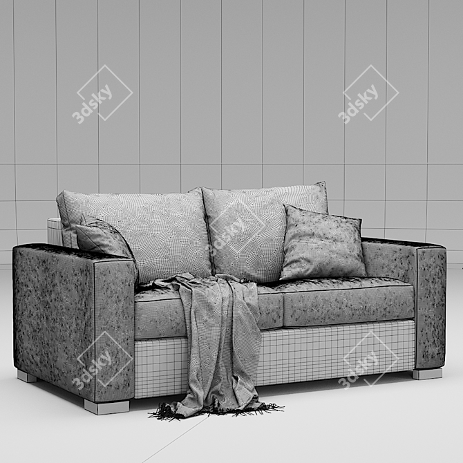 Cosmorelax Lukas: Stylish Comfort for Your Home 3D model image 2