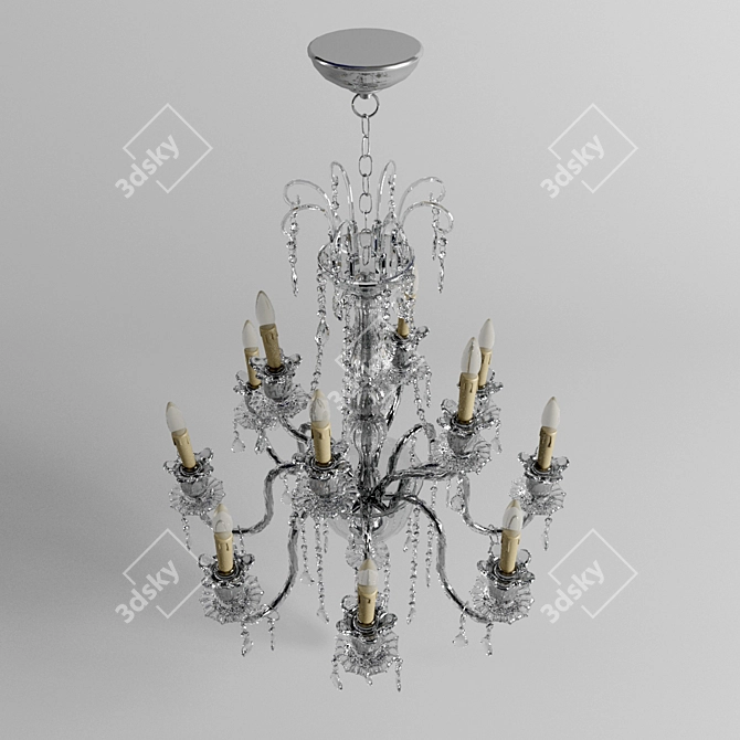 Elegant DB 000911 Polygons: 113331 3D model image 2