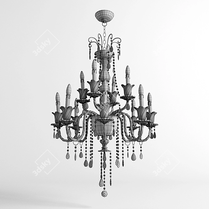Elegant DB 000911 Polygons: 113331 3D model image 3