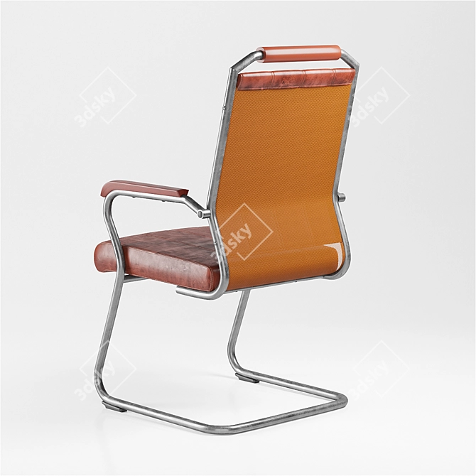 Modern Loft Armchair 3D model image 2