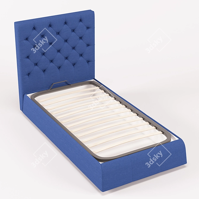 Blest Bed Beatrice L_09 [90x200] 3D model image 2