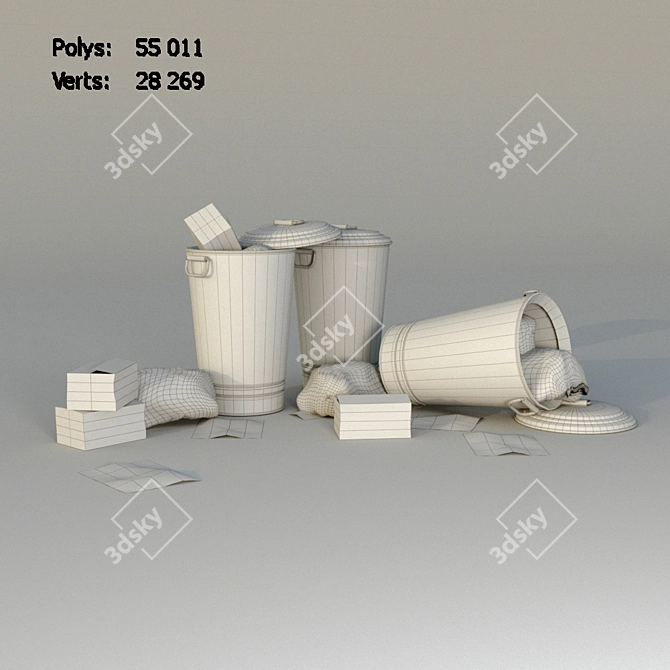 Ultimate Waste Management Solution 3D model image 3