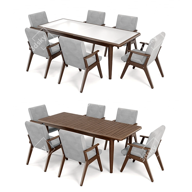 Title: Seagull Collection: Natural Elegance 3D model image 1