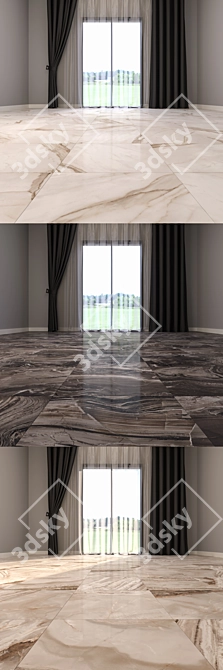 Luxury Marble Floor Collection 3D model image 3