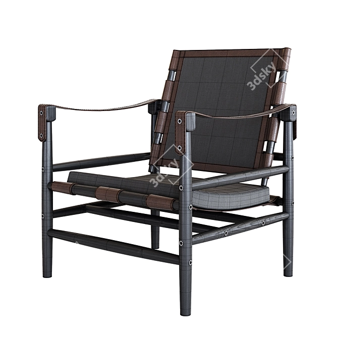 Nomad Safari Chair | Lightweight Comfort 3D model image 3
