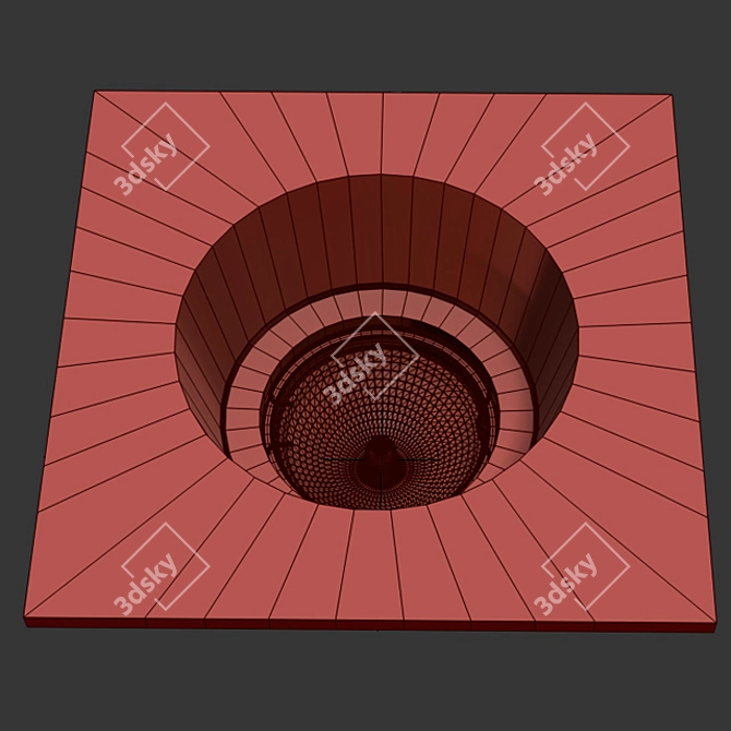 Integrated Ceiling Spotlight: Stellanova SN 005 3D model image 3
