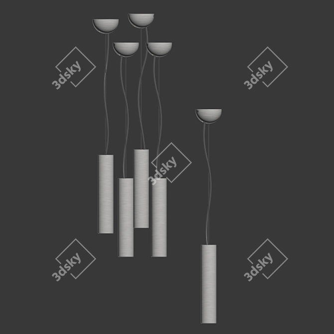 Restoration Favorite Pendenti Lamp 3D model image 2