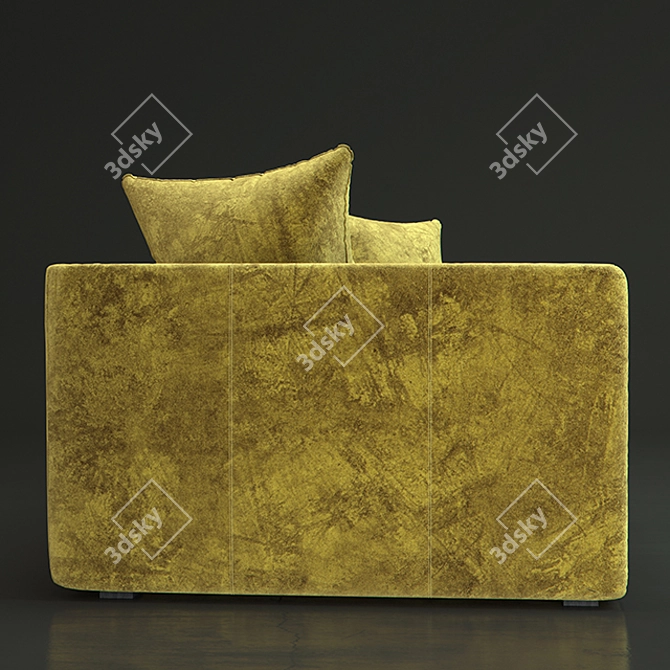 Keith Sofo Vintage Modern Sofa 3D model image 2